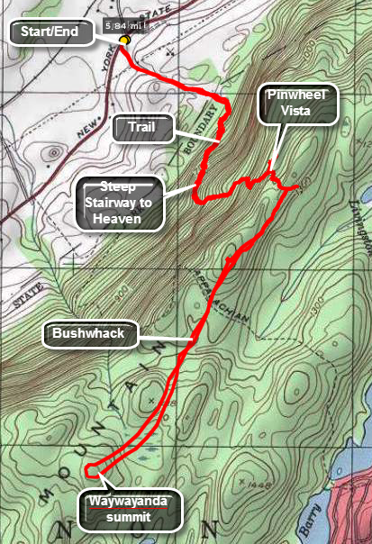 stairway to heaven hike map
